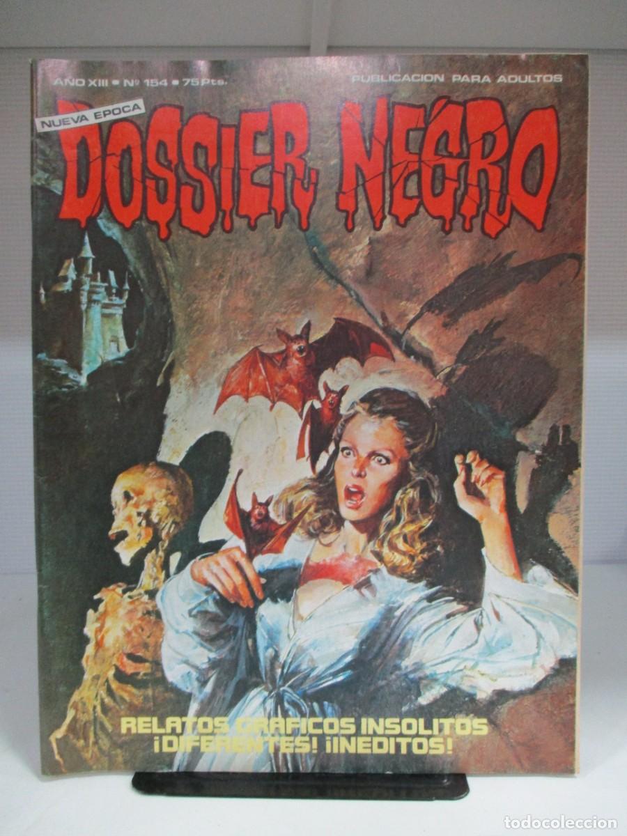 Tebeos: RELATOS GRAFICOS DE TERROR Y SUSPENSE - DOSSIER NEGRO - NUMERO 154- IBERO MUNDIAL