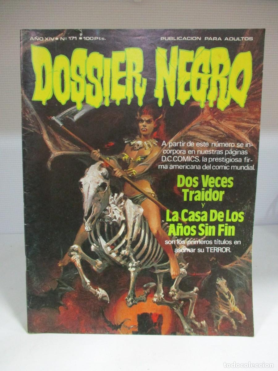 Tebeos: RELATOS GRAFICOS DE TERROR Y SUSPENSE - DOSSIER NEGRO - NUMERO 171 - IBERO MUNDIAL
