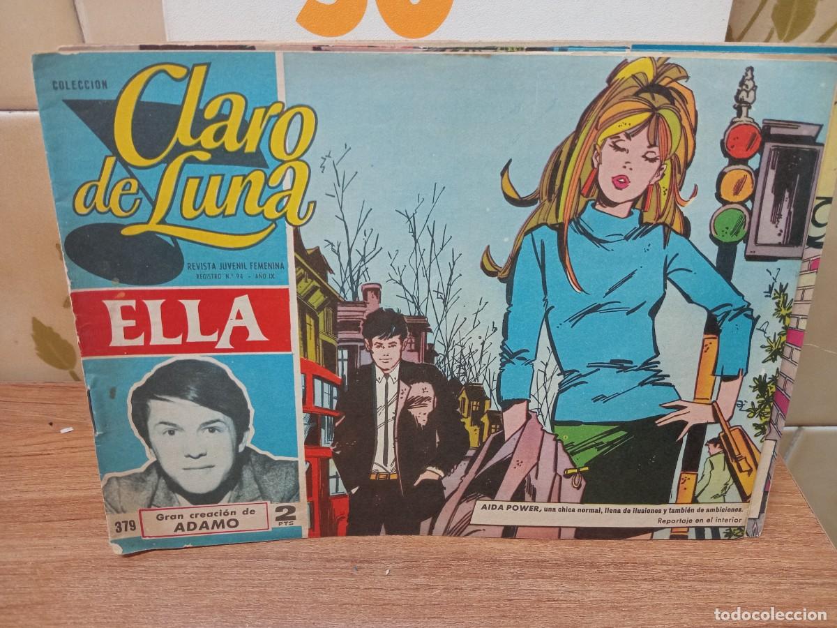 Tebeos: CLARO DE LUNA - N&ordm; 379 - IBERO MUNDIAL - ORIGINAL