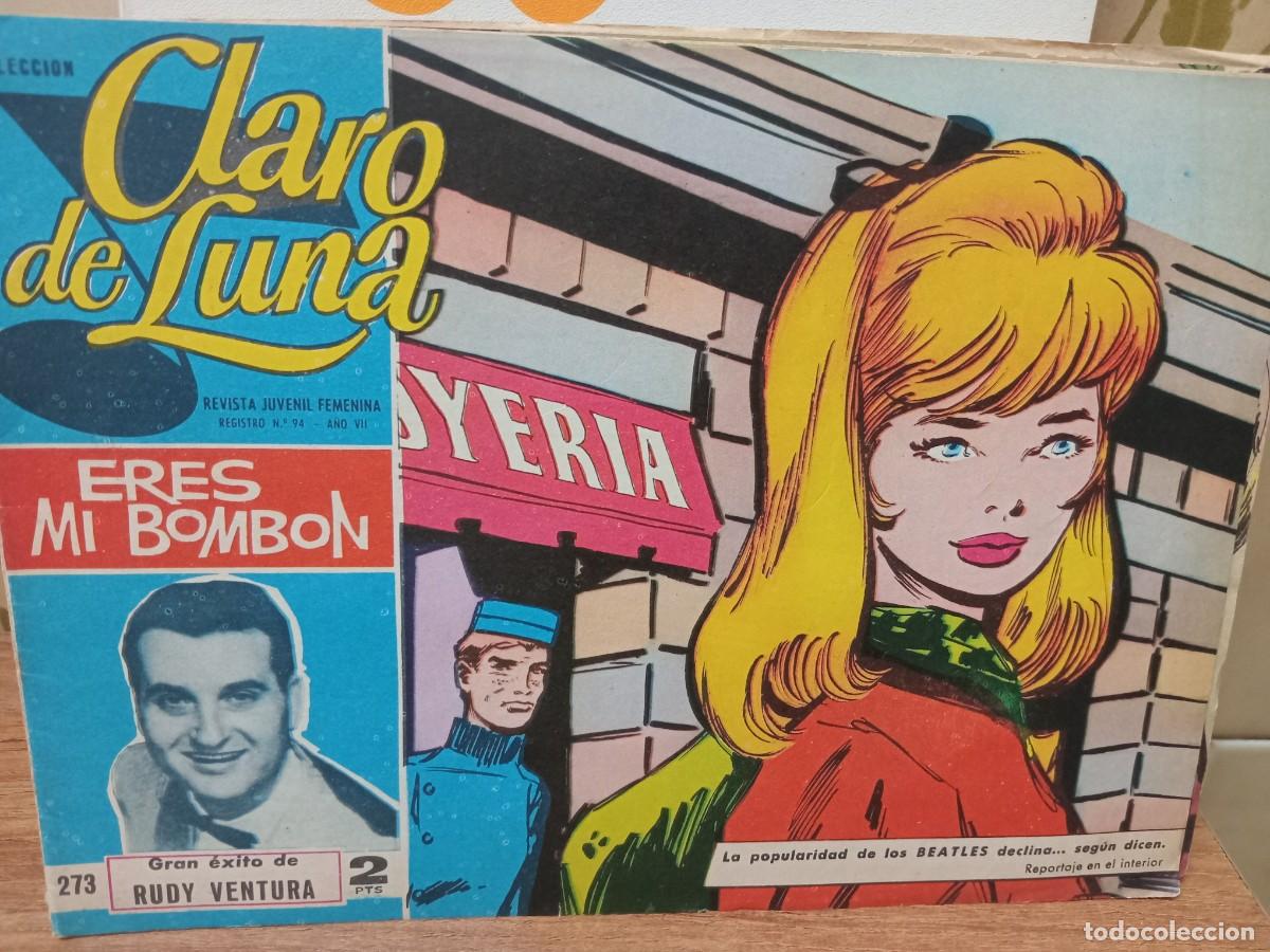 Tebeos: CLARO DE LUNA - N&ordm; 273 - IBERO MUNDIAL - ORIGINAL