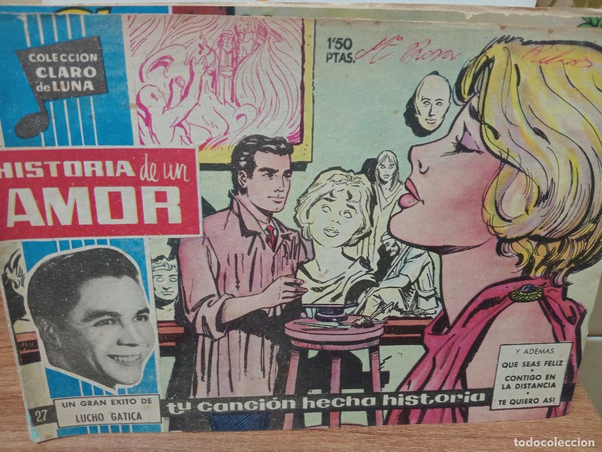 Tebeos: CLARO DE LUNA - N&ordm; 27 - IBERO MUNDIAL - ORIGINAL