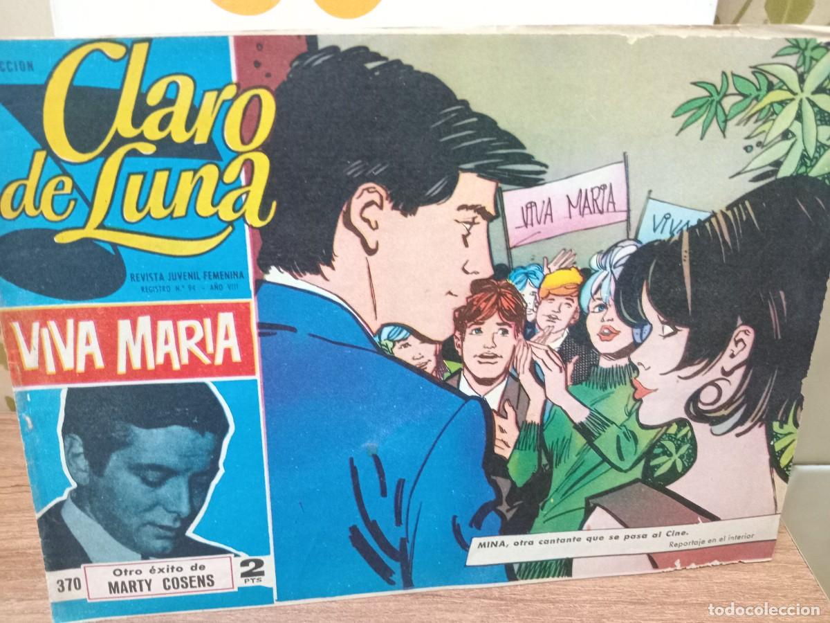 Tebeos: CLARO DE LUNA - N&ordm; 370 - IBERO MUNDIAL - ORIGINAL