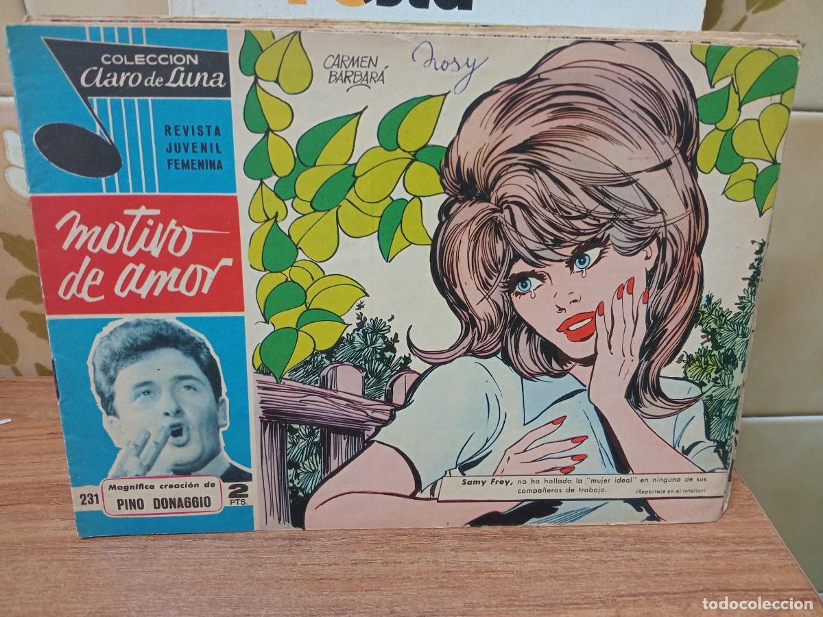 Tebeos: CLARO DE LUNA - N&ordm; 231 - IBERO MUNDIAL - ORIGINAL