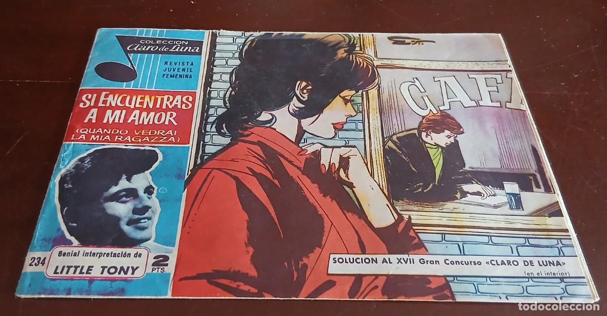 Tebeos: CLARO DE LUNA N&ordm; 234 - SI ENCUENTRAS A MI AMOR - IBERO MUNDIAL