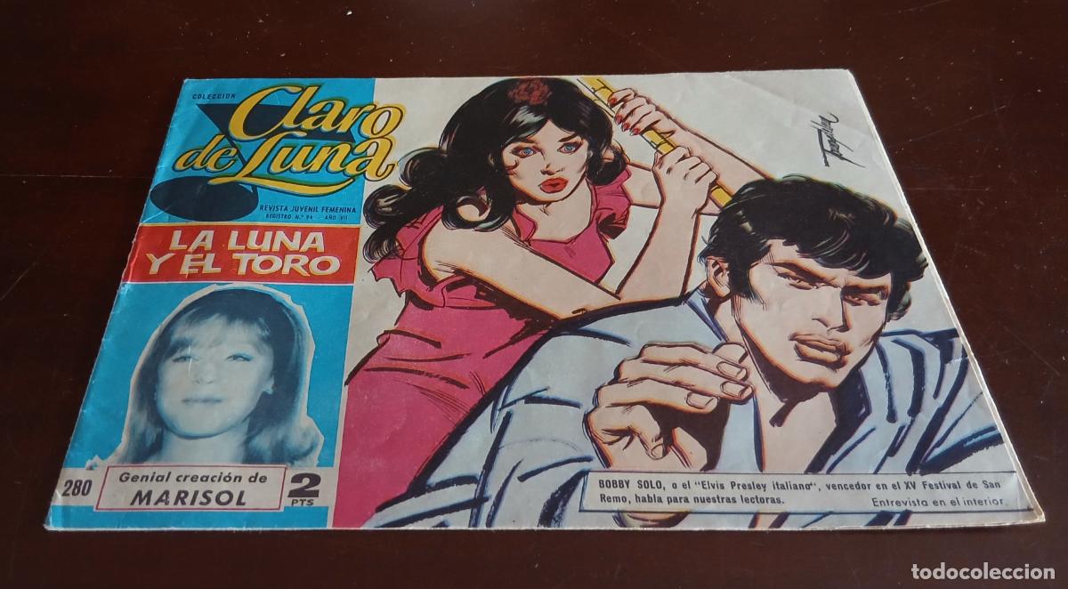 Tebeos: CLARO DE LUNA N&ordm; 280 - LA LUNA Y EL TORO - IBERO MUNDIAL