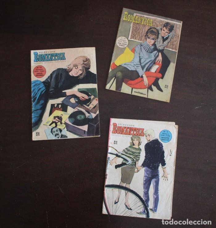 Tebeos: LOTE 3 COMICS TEBEOS SELECCI&Oacute;N ROMANTICA 8 13 65 Sin foto-fichas,