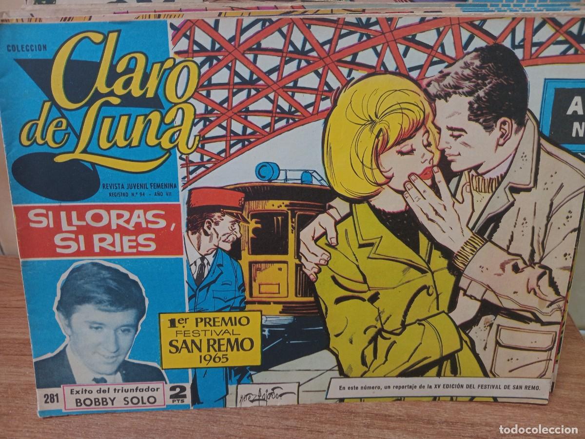 Tebeos: CLARO DE LUNA - N&ordm; 281 - IBERO MUNDIAL - ORIGINAL