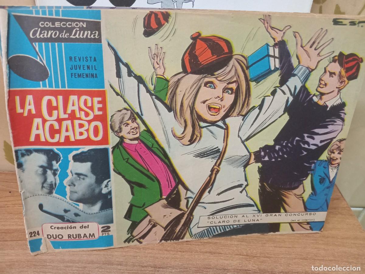 Tebeos: CLARO DE LUNA - N&ordm; 224 - IBERO MUNDIAL - ORIGINAL