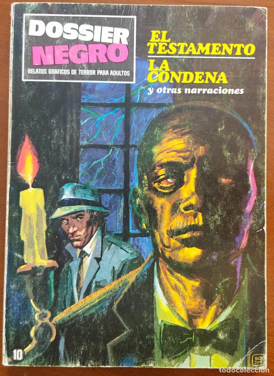 Tebeos: DOSSIER NEGRO N&ordm; 10 - EN TOMO - EDITADO POR IBERO MUNDIAL A&Ntilde;O 1969
