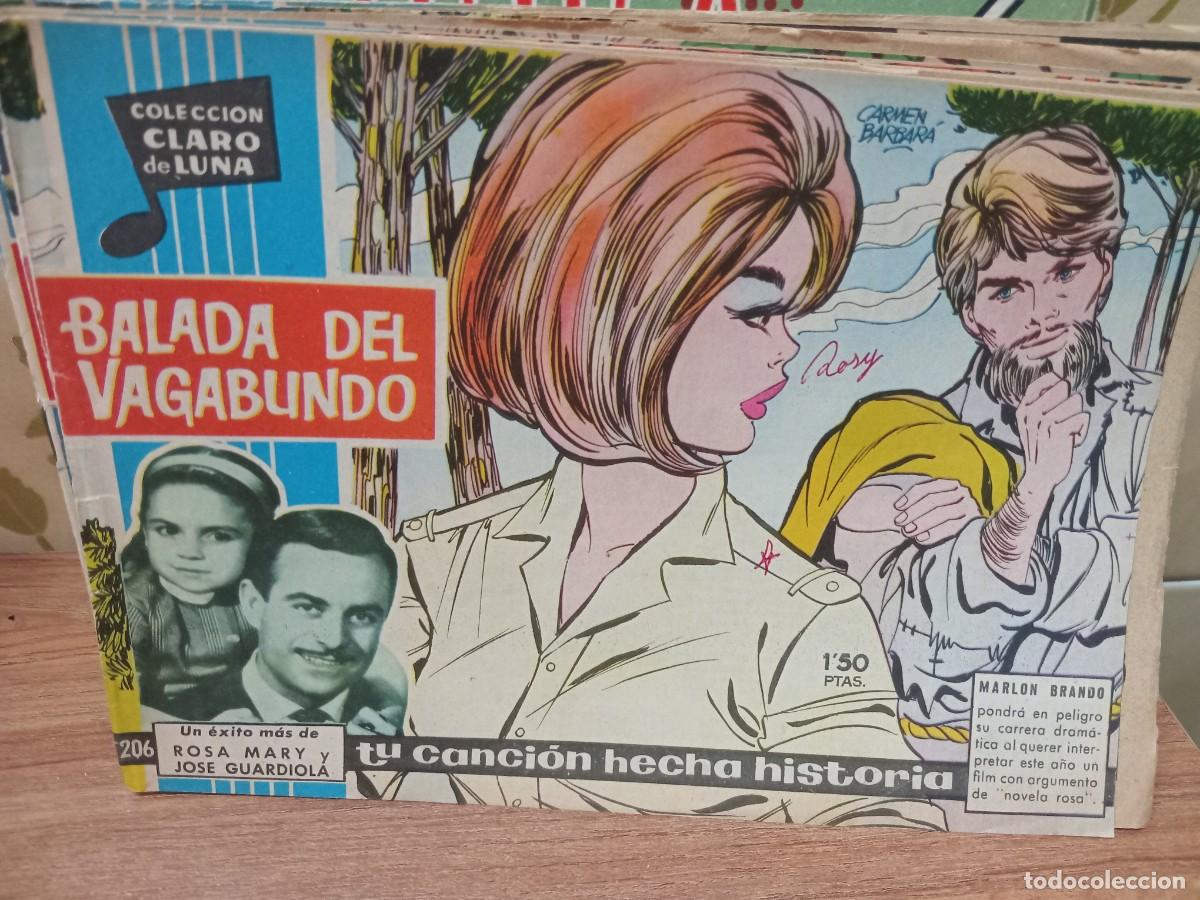 Tebeos: CLARO DE LUNA - N&ordm; 206 - IBERO MUNDIAL - ORIGINAL