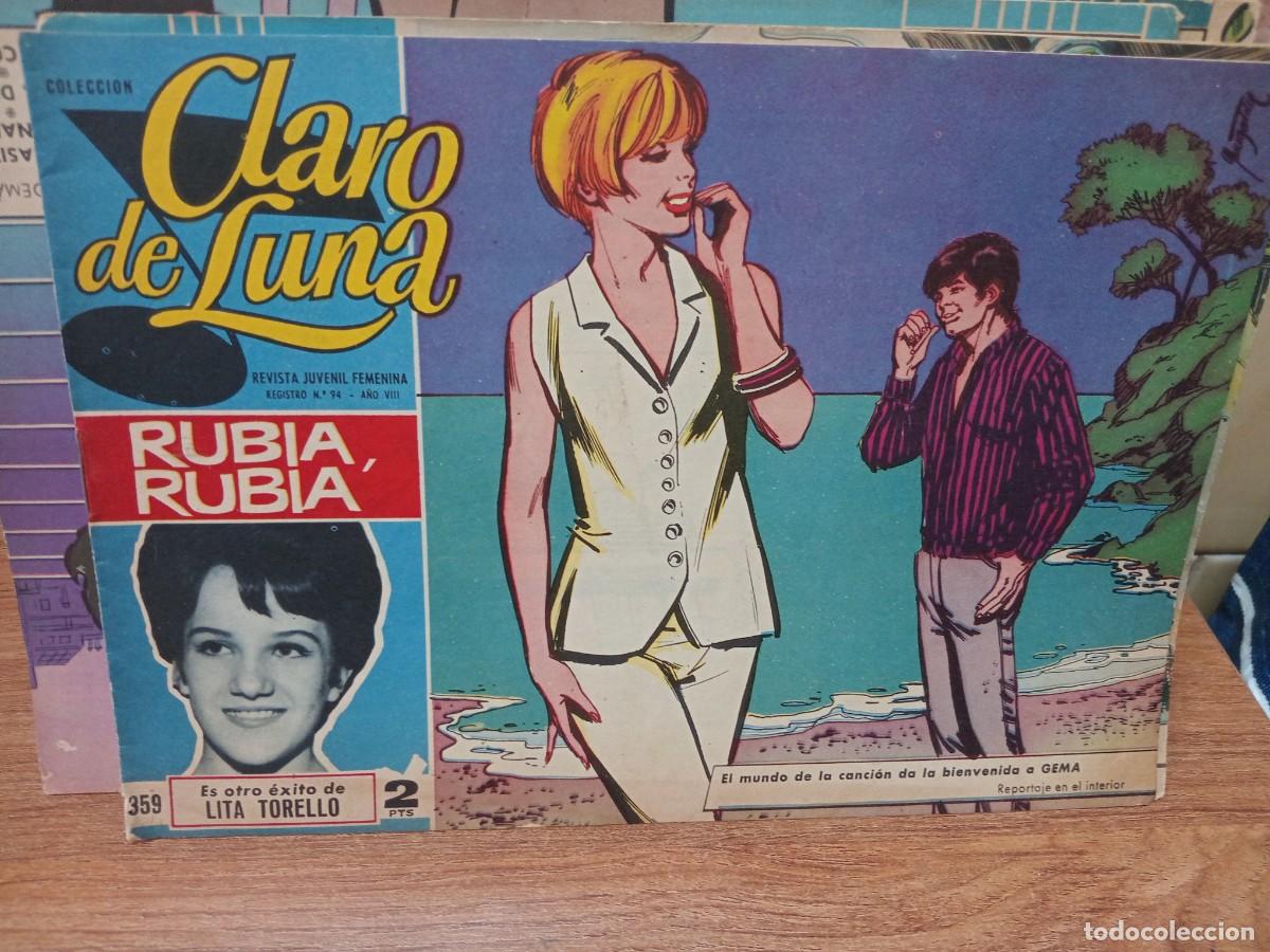 Tebeos: CLARO DE LUNA - N&ordm; 359 - IBERO MUNDIAL - ORIGINAL