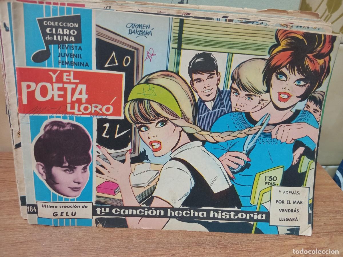 Tebeos: CLARO DE LUNA - N&ordm; 184 - IBERO MUNDIAL - ORIGINAL