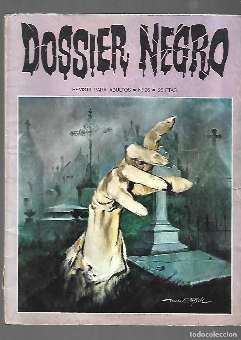 Tebeos: Dossier negro, 26, 1971, Ibero Mundial, buen estado