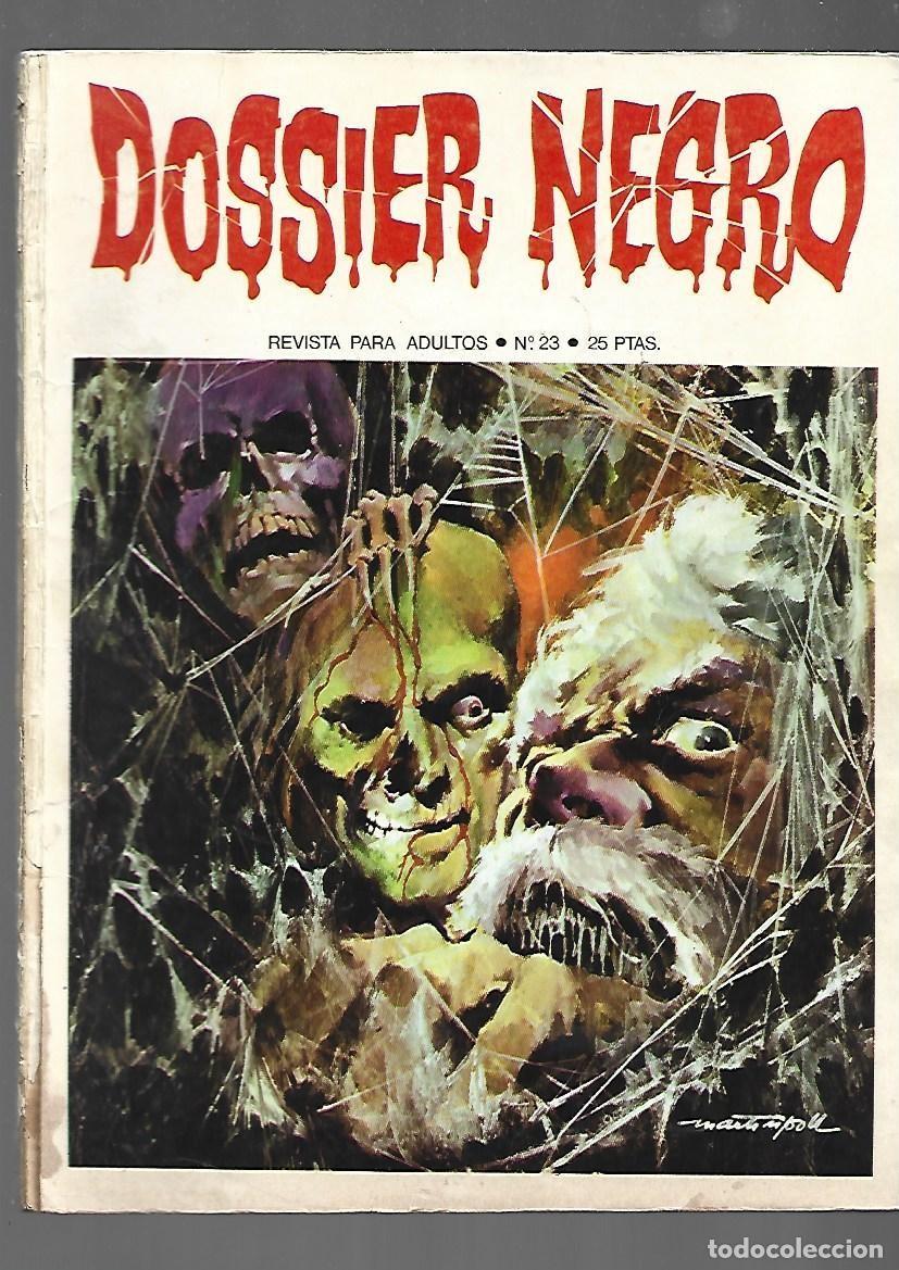 Tebeos: Dossier negro, 23, 1971, Ibero Mundial, buen estado