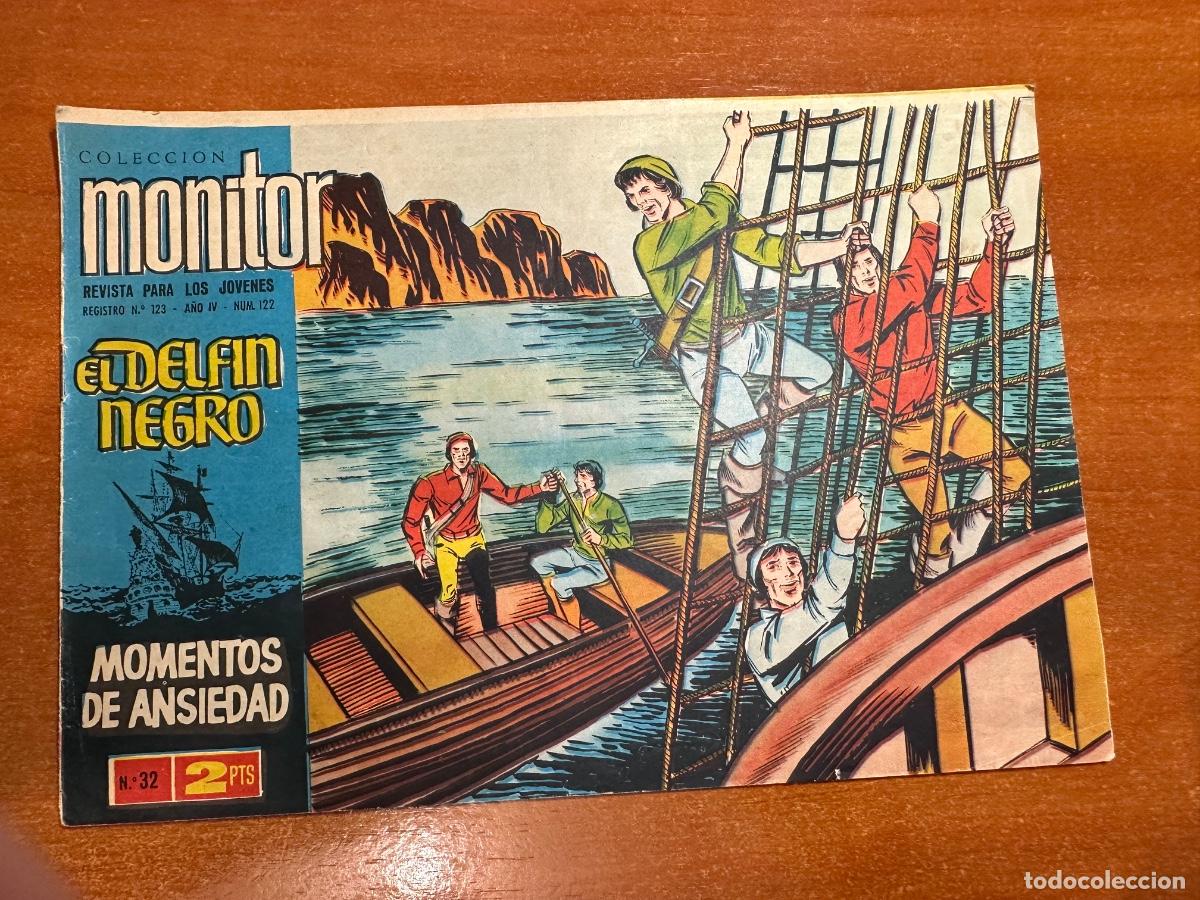 Tebeos: EL DELFIN NEGRO NUM. 32 ORIGINAL COLECCION MONITOR IBERO MUNDIAL EDICIONES