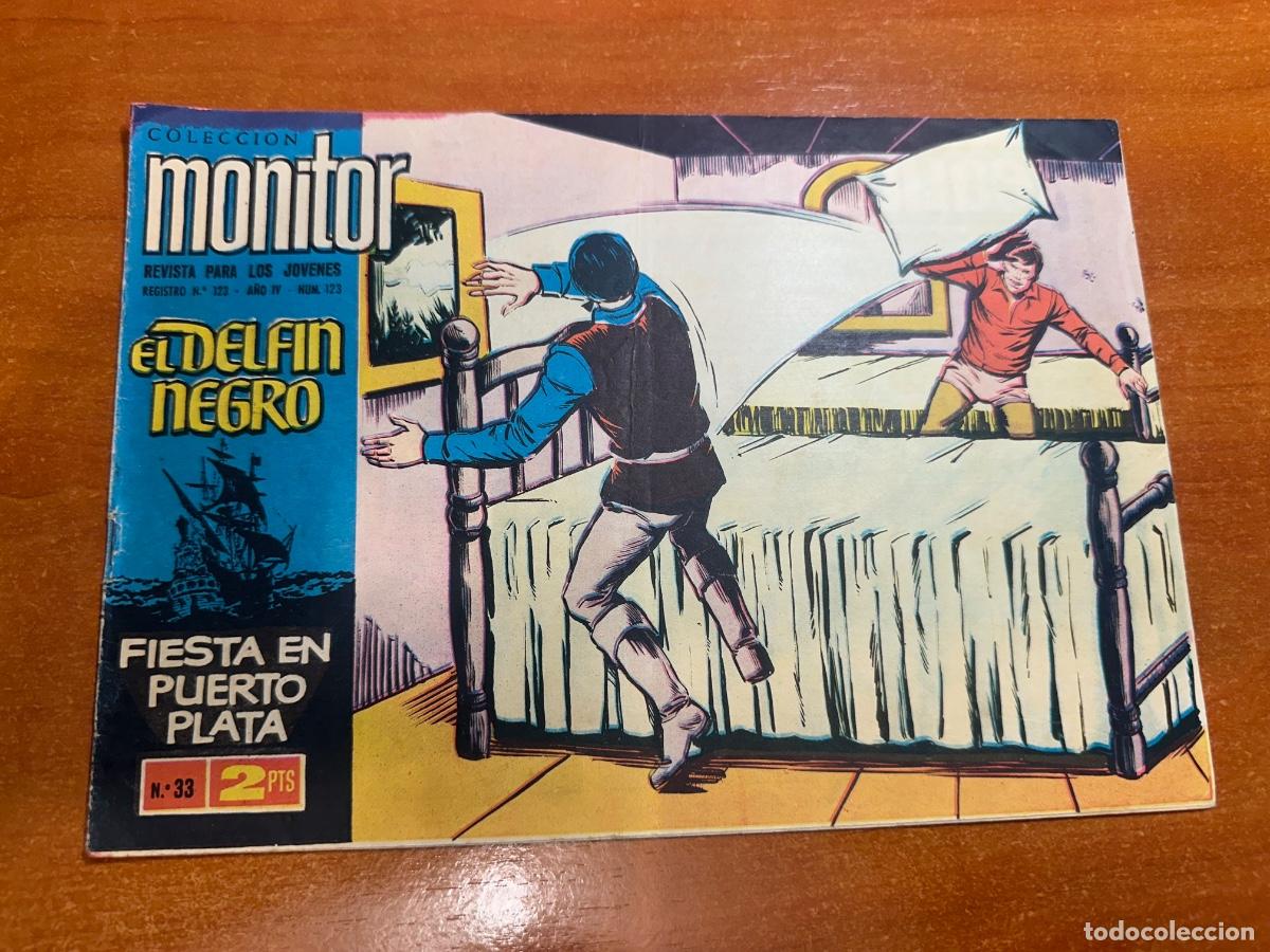 Tebeos: EL DELFIN NEGRO NUM. 33 ORIGINAL COLECCION MONITOR IBERO MUNDIAL EDICIONES
