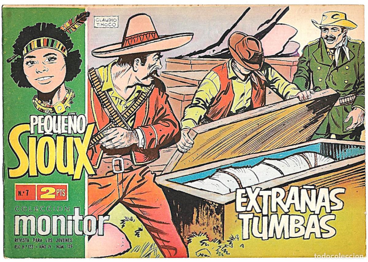 Tebeos: PEQUE&Ntilde;O SIOUX N&ordm; 7 ORIGINAL IMPECABLE-IBM 1962- BIEN-SIN USO-LEER DESCRIPCION Y VER FOTOS