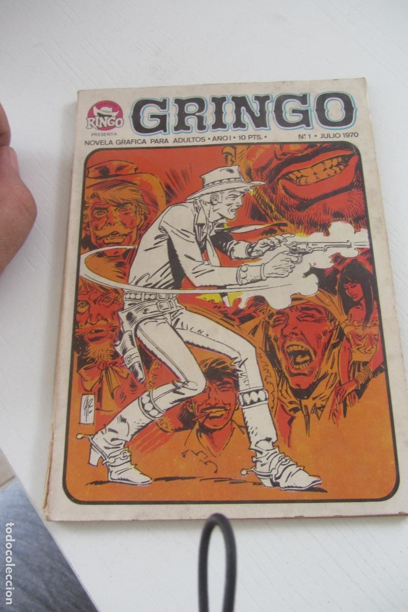 Tebeos: RINGO LEY PRESENTA GRINGO N&ordm; 1 / NOVELA GR&Aacute;FICA - &Iacute;BERO MUNDIAL arx21