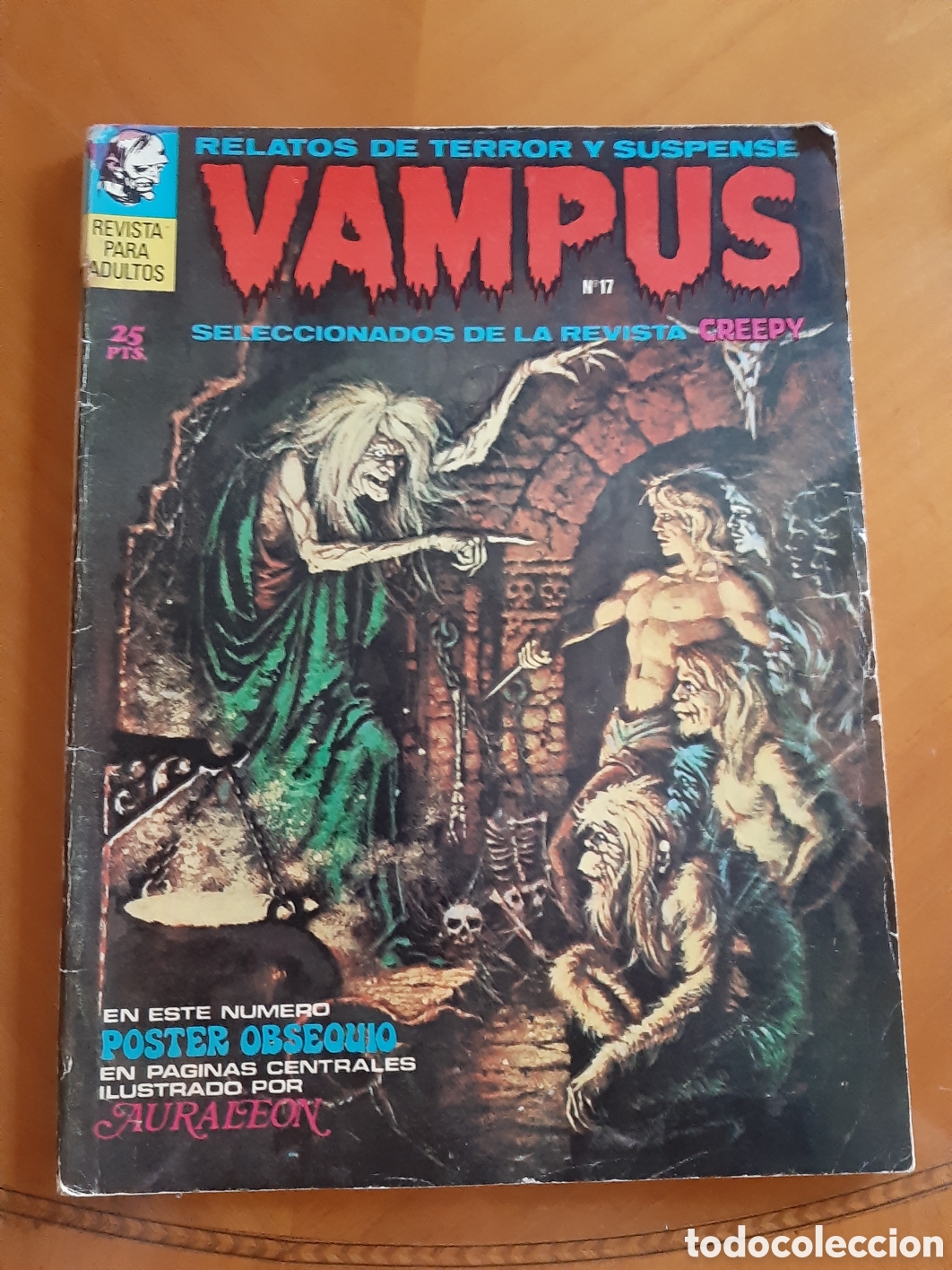 Tebeos: C&oacute;mic Vampus. Ibero Mundial. N&uacute;mero 17