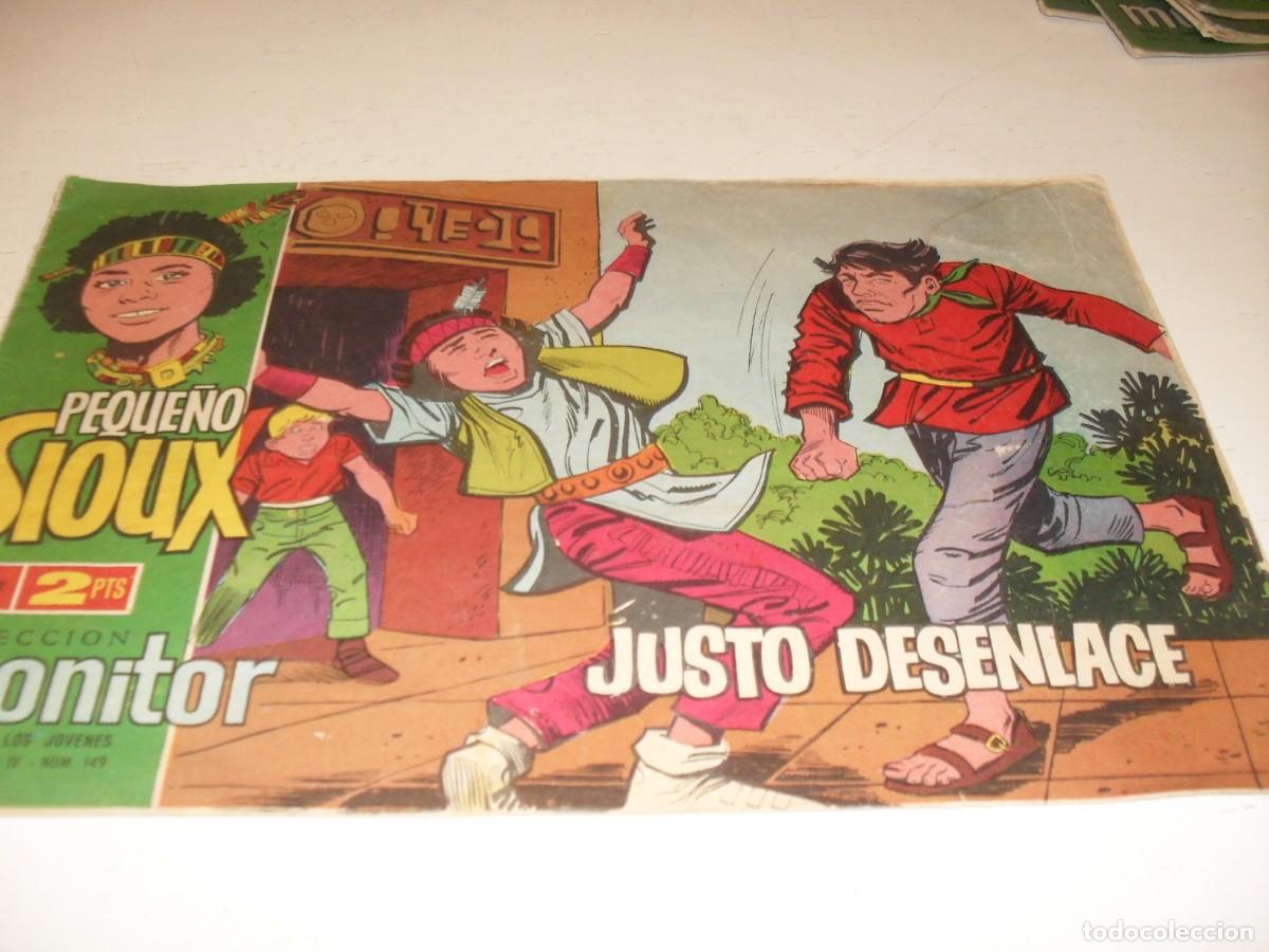 Tebeos: PEQUE&Ntilde;O SIOUX N&ordm; 17,JUSTO DESENLACE,DE CLAUDIO TINOCO.IBERO MUNDIAL,1965