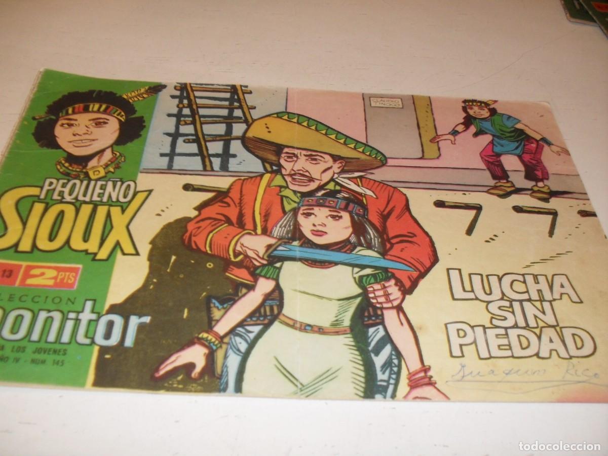 Comics: PEQUE&Ntilde;O SIOUX N&ordm; 13,LUCHA SIN PIEDAD,DE CLAUDIO TINOCO.IBERO MUNDIAL,1965