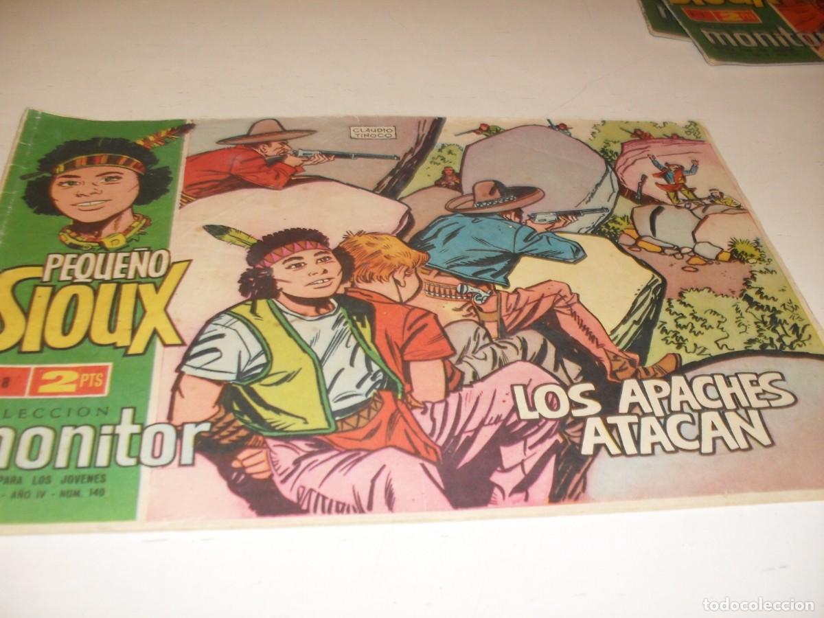 Comics: PEQUE&Ntilde;O SIOUX N&ordm; 8,LOS APACHES ATACAN,DE CLAUDIO TINOCO.IBERO MUNDIAL,1965