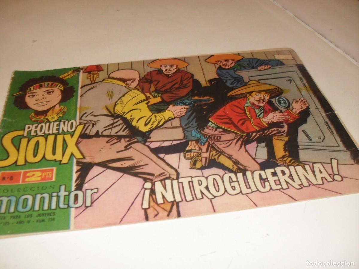 Tebeos: PEQUE&Ntilde;O SIOUX N&ordm; 6,NITROGLICERINA,DE CLAUDIO TINOCO.IBERO MUNDIAL,1965