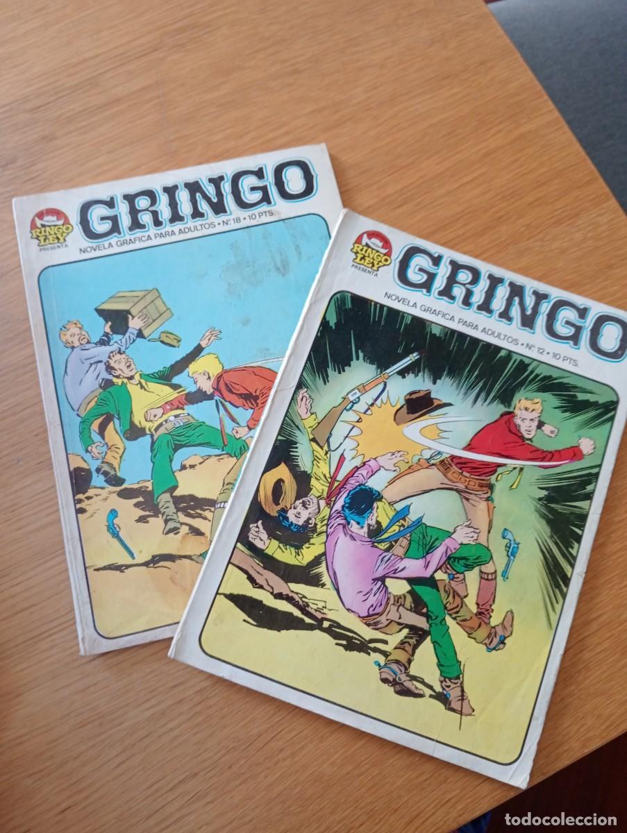 BDs: LOTE CON 2 EJEMPLARES DE GRINGO (DE 22). R&Uacute;STICA. IBERO MUNDIAL DE EDICIONES. 1971 &ndash; 72.