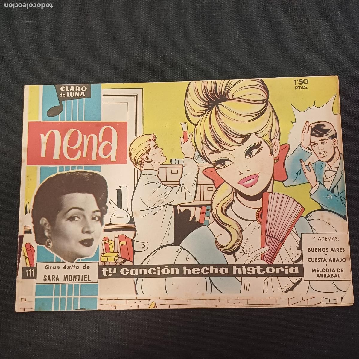 Tebeos: COLECCION CLARO DE LUNA/NENA/SARA MONTIEL/N&ordm;111.