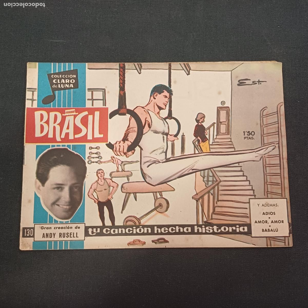 Tebeos: COLECCION CLARO DE LUNA/BRASIL/ANDY RUSELL/N&ordm;130.