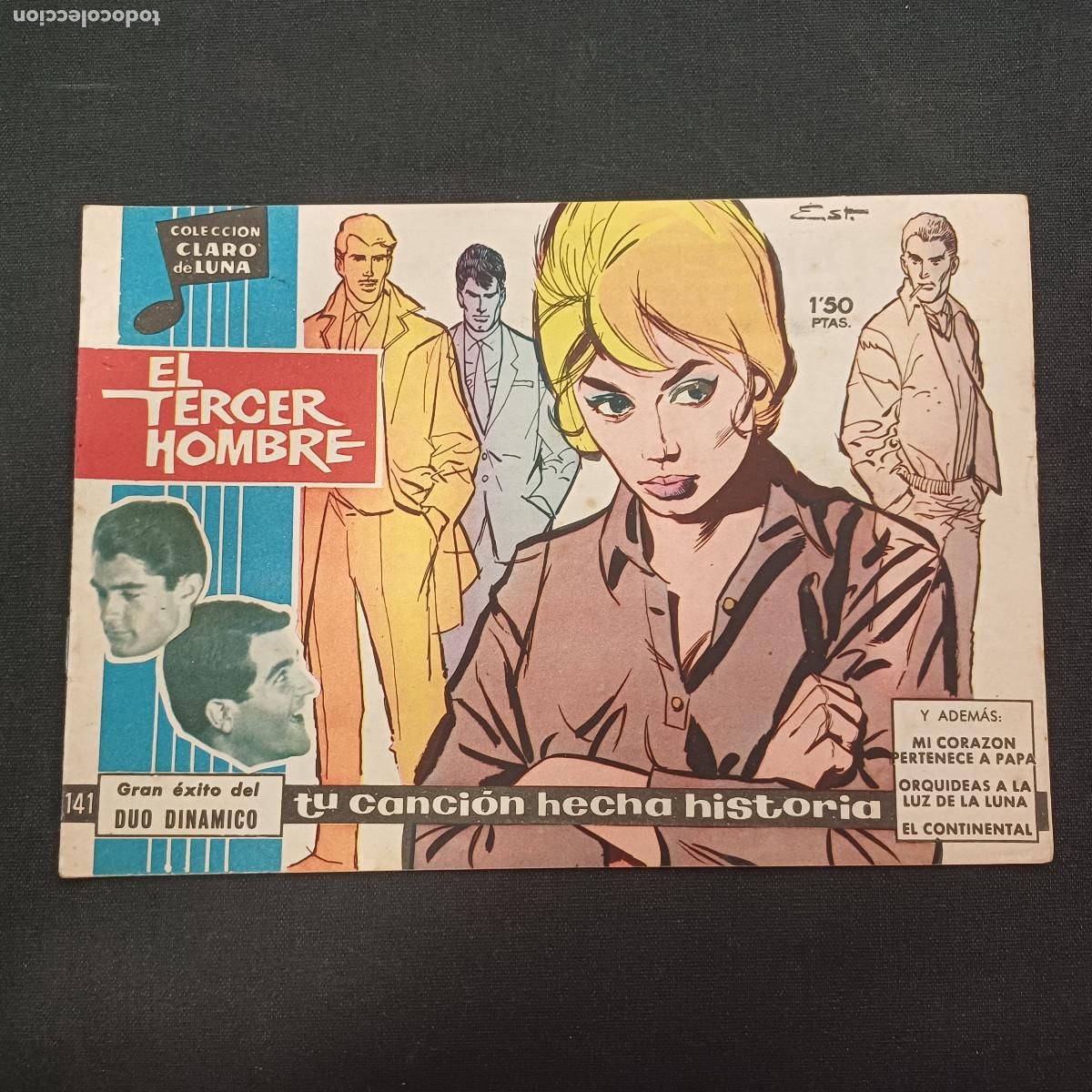Tebeos: COLECCION CLARO DE LUNA/EL TERCER HOMBRE/DUO DINAMICO/N&ordm;141.