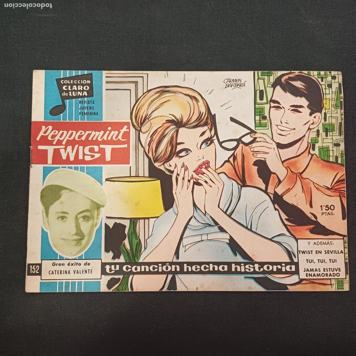 Tebeos: COLECCION CLARO DE LUNA/PEPPERMINT TWIST/N&ordm;152.