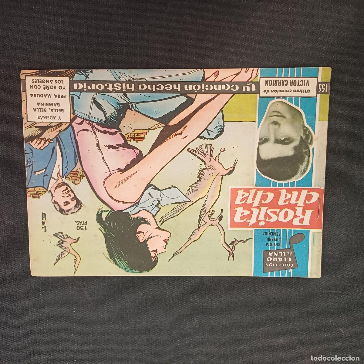 Tebeos: COLECCION CLARO DE LUNA/ROSITA CHA CHA/VICTOR CARRION/N&ordm;155.
