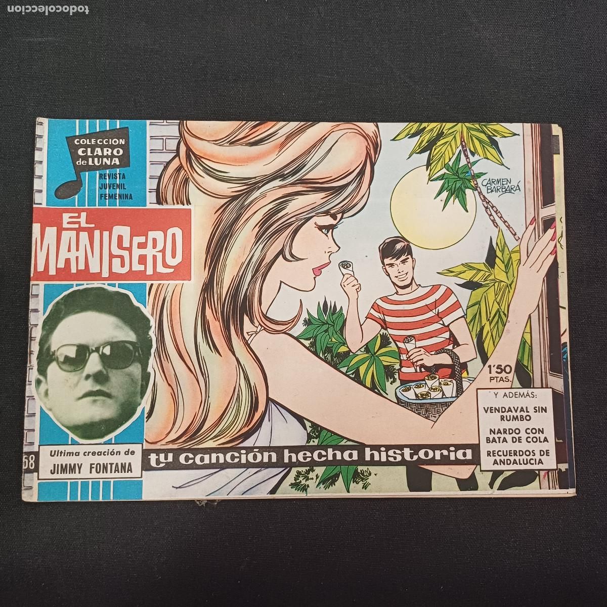 Tebeos: COLECCION CLARO DE LUNA/EL MANISERO/JIMMY FONTANA/N&ordm;158.
