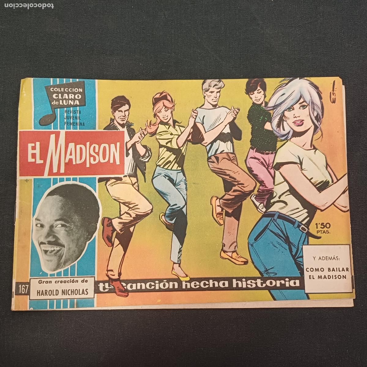 Tebeos: COLECCION CLARO DE LUNA/EL MADISON/HAROLD NICHOLAS/N&ordm;167.