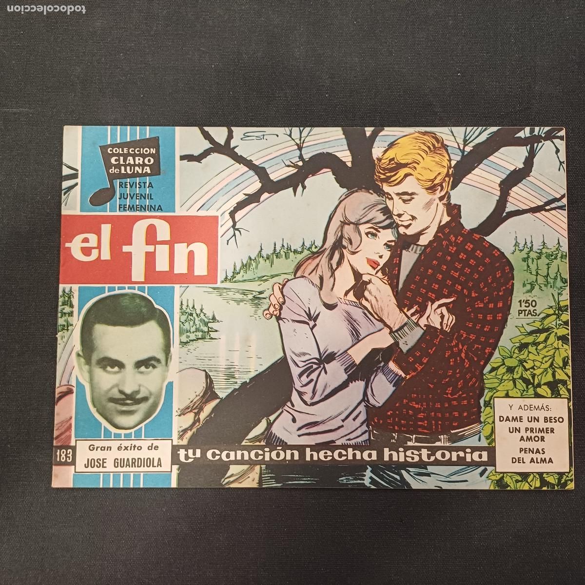 Tebeos: COLECCION CLARO DE LUNA/EL FIN/JOSE GUARDIOLA/N&ordm;183.