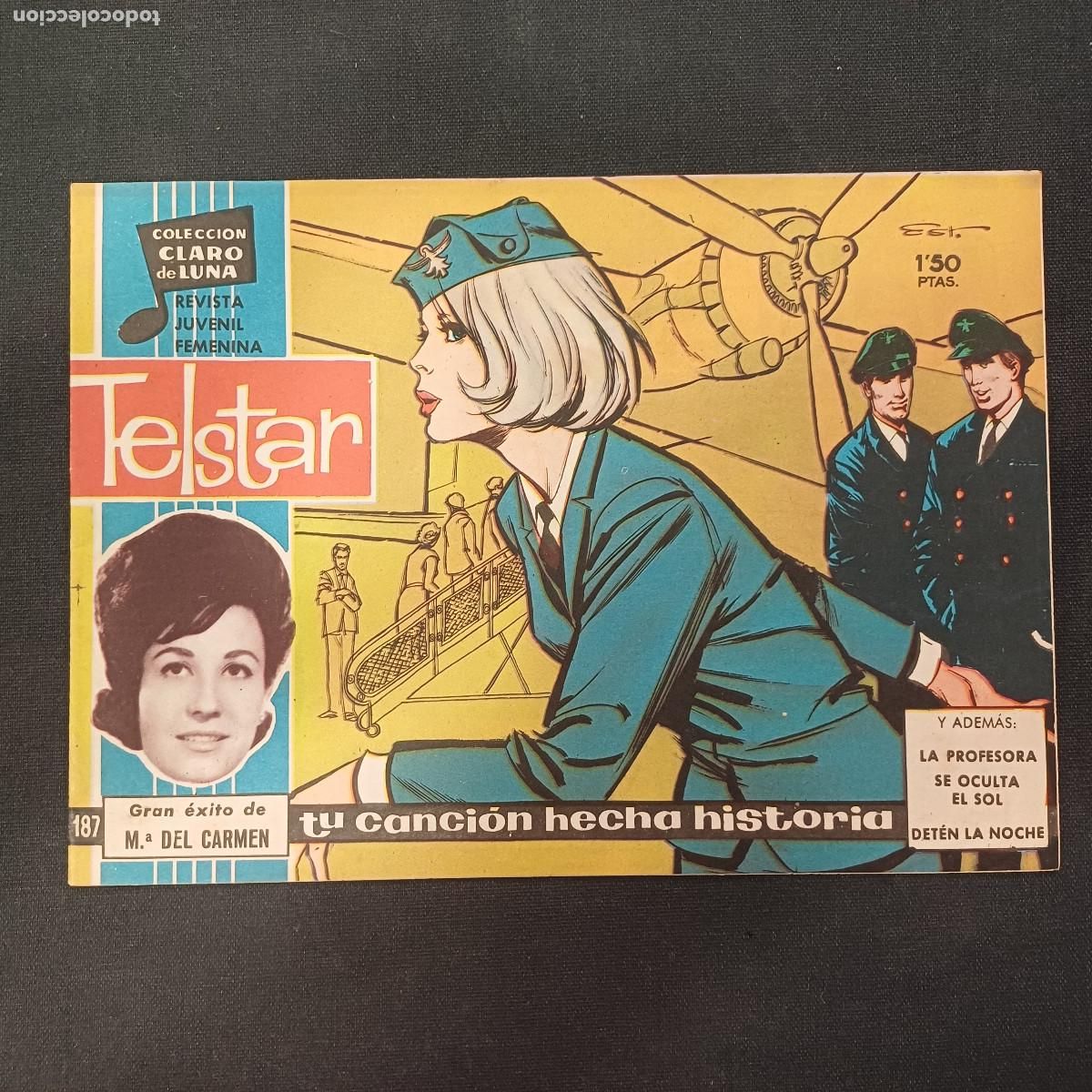 Tebeos: COLECCION CLARO DE LUNA/TELSTAR/M&ordf; DEL CARMEN/N&ordm;187.