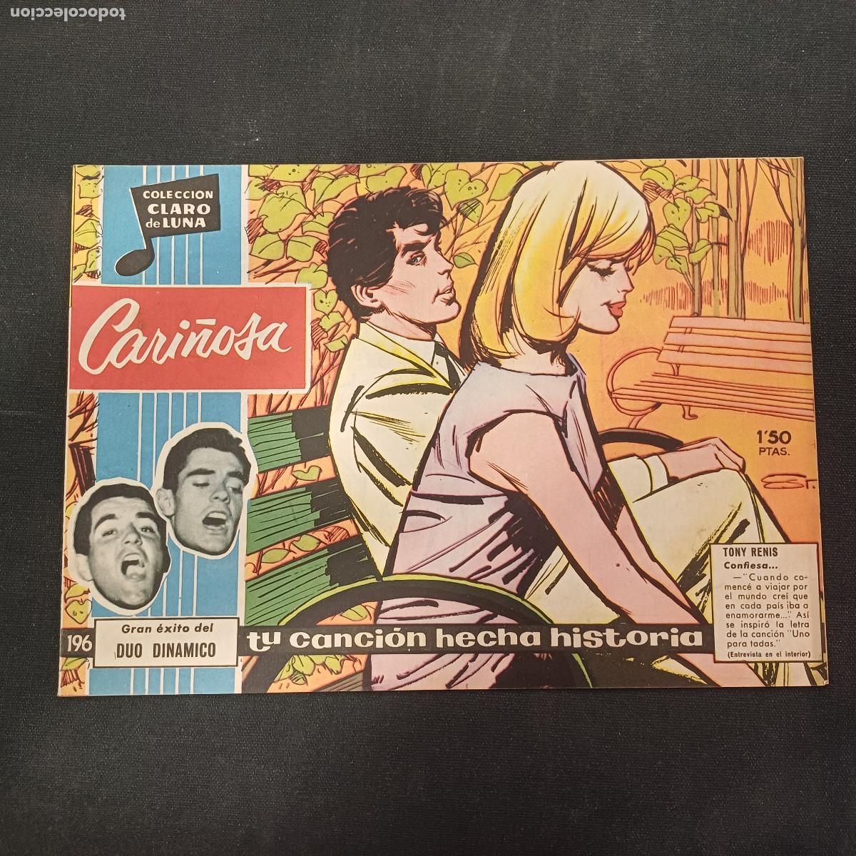 Tebeos: COLECCION CLARO DE LUNA/CARI&Ntilde;OSA/DUO DINAMICO/N&ordm;196.