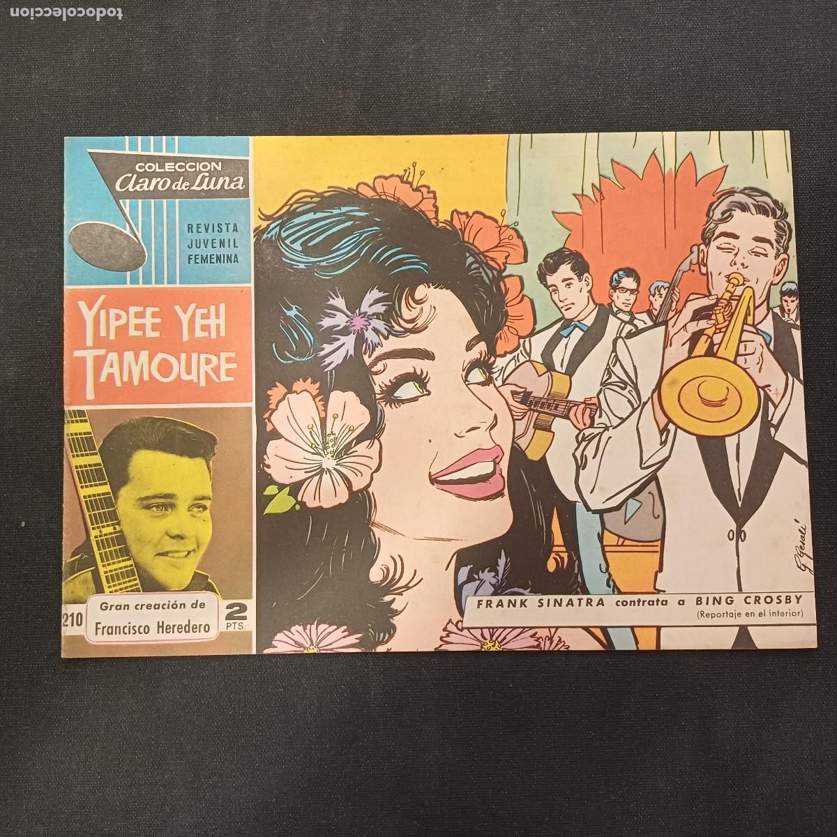 Tebeos: COLECCION CLARO DE LUNA/YIPEE YEH TAMOURE/FRANCISCO HEREDERO/N&ordm;210.