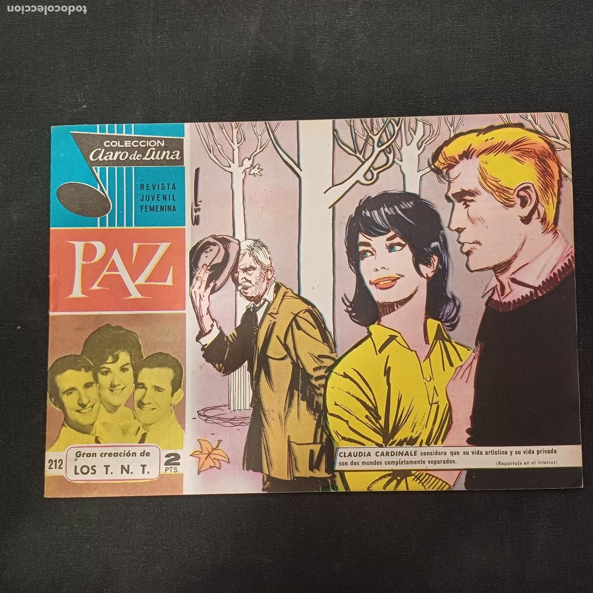 Tebeos: COLECCION CLARO DE LUNA/PAZ/LOS TNT/N&ordm;212.