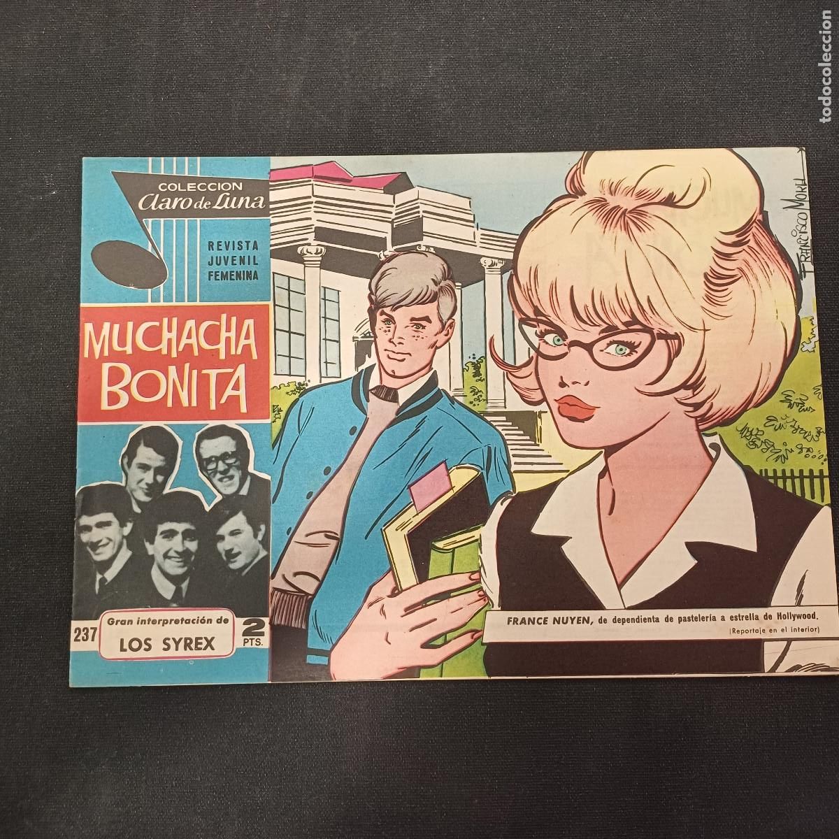 Tebeos: COLECCION CLARO DE LUNA/MUCHACHA BONITA/LOS SYREX/N&ordm;237.