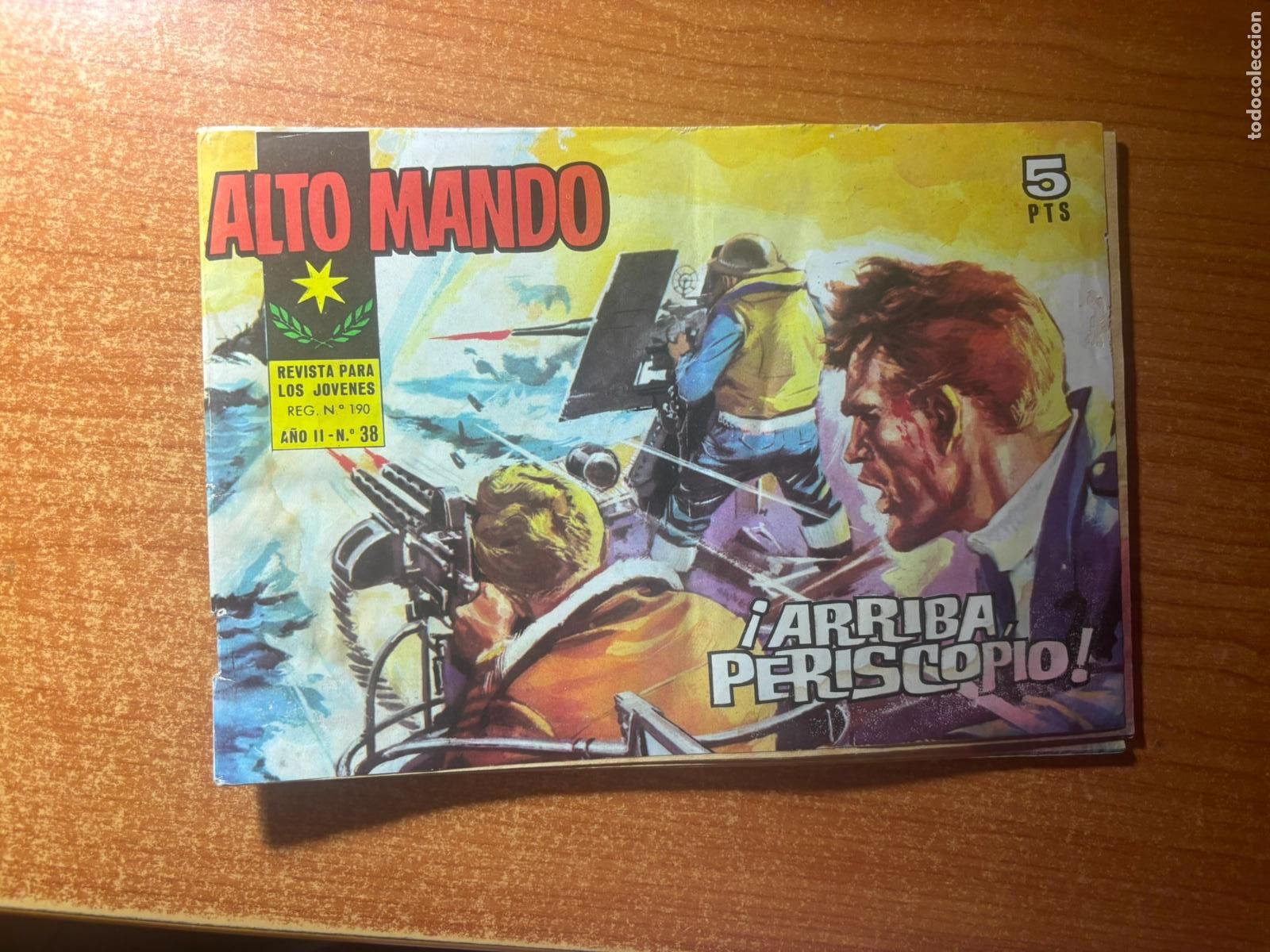 Tebeos: ALTO MANDO N&ordm; 38 EDITORIAL IBERO MUNDIAL ORIGINAL