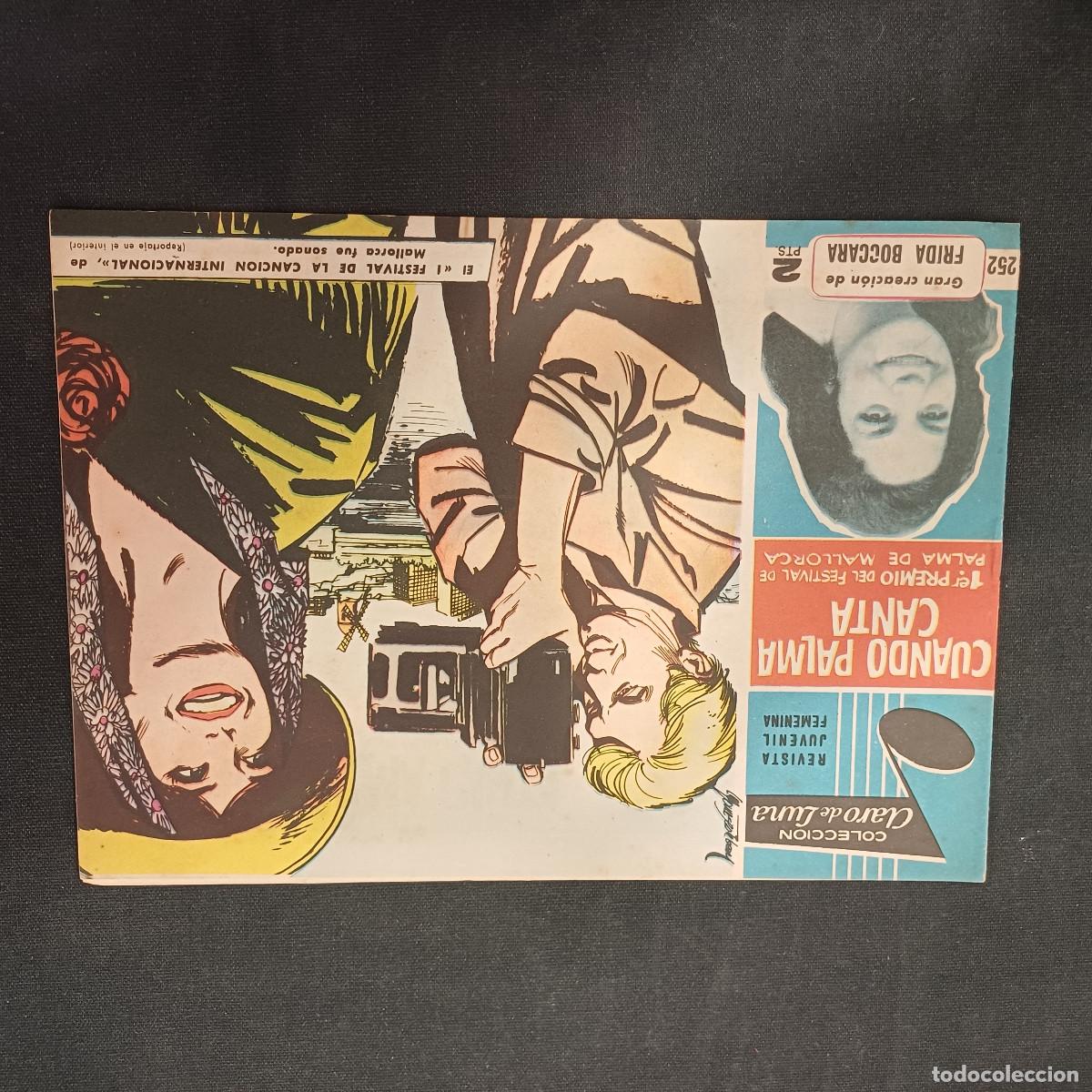 Tebeos: COLECCION CLARO DE LUNA/ETERNIDAD/FESTIVAL MALLORCA/FRIDA BOCCARA/N&ordm;252.