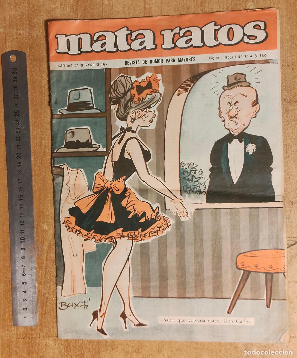 Tebeos: MATA RATOS N&ordm; 97 PIMERA EPOCA IBERO MUNDIAL