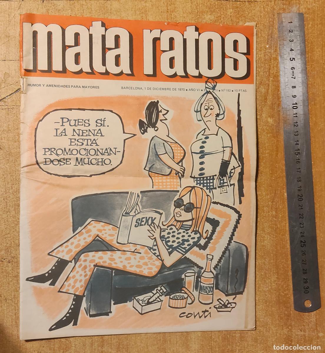 Tebeos: MATA RATOS N&ordm; 192 PRIMERA EPOCA - ed. IBERO MUNDIAL