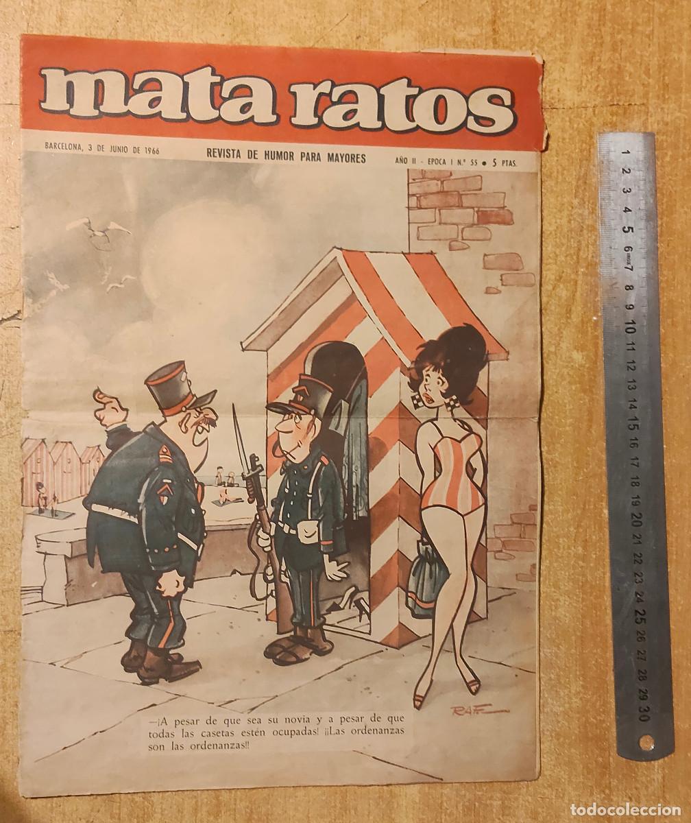 Tebeos: MATA RATOS N&ordm; 55 PRIMERA EPOCA - ed. IBERO MUNDIAL
