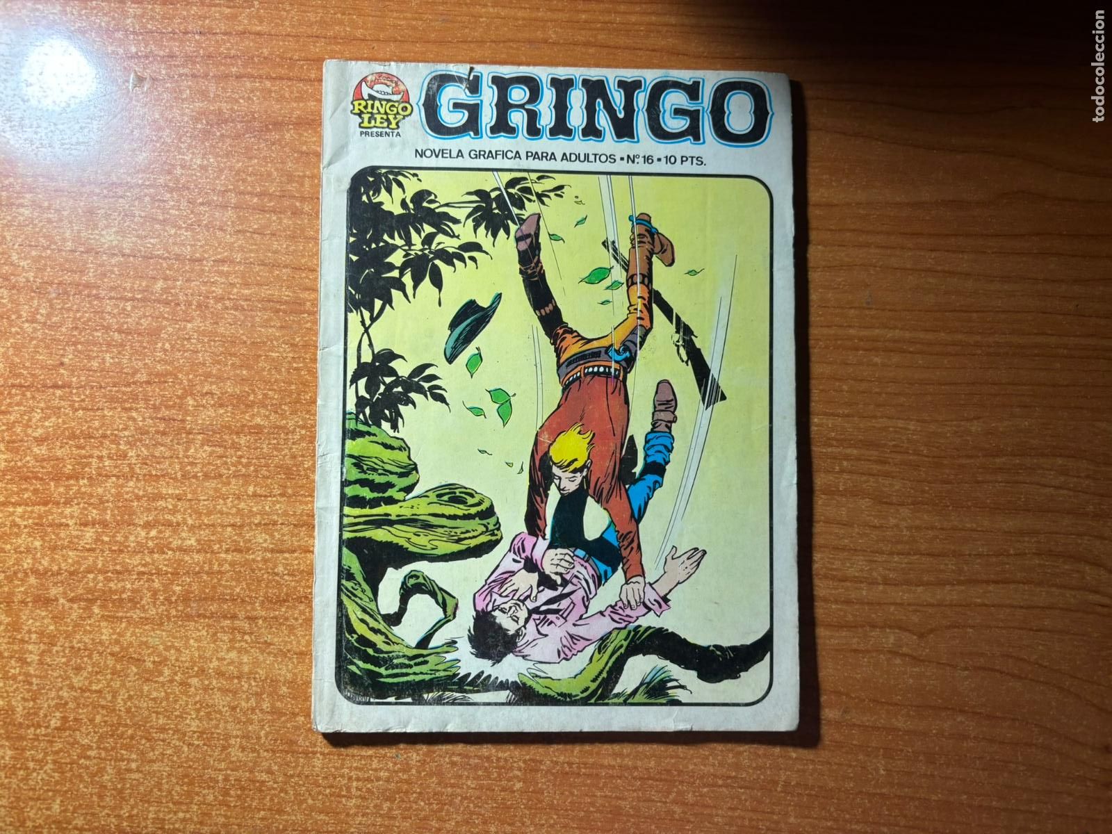 Tebeos: GRINGO N&ordm; 16 EDITORIAL IBERO MUNDIAL