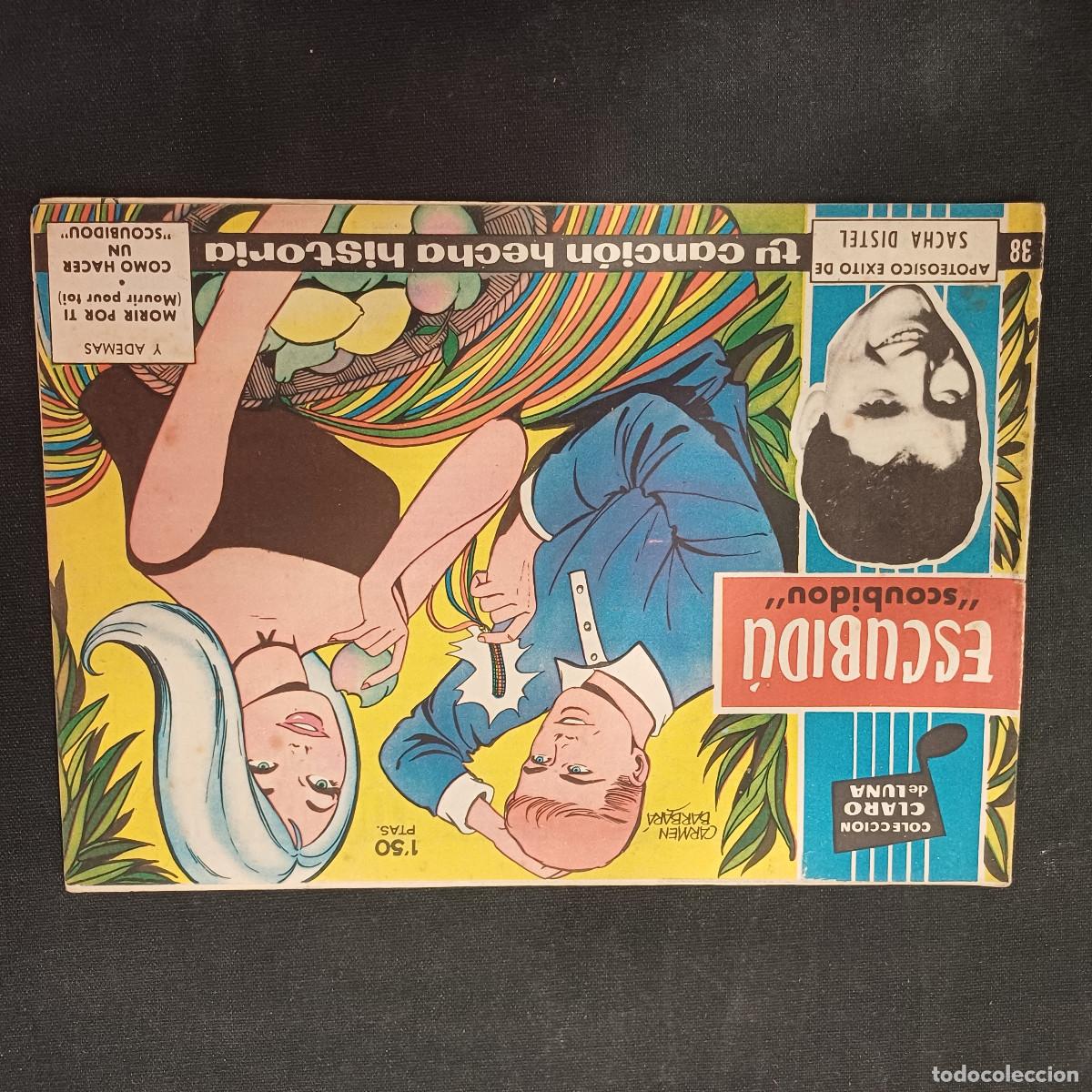 Tebeos: COLECCION CLARO DE LUNA/ESCUBIDU/SACHA DISTEL/N&ordm;38.