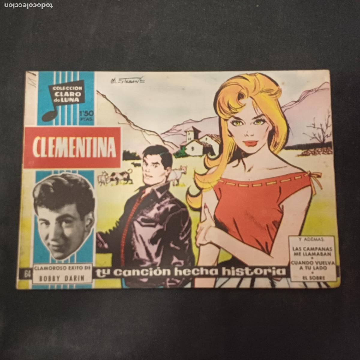 Tebeos: COLECCION CLARO DE LUNA/CLEMENTINA/BOBBY DARIN/N&ordm;64.