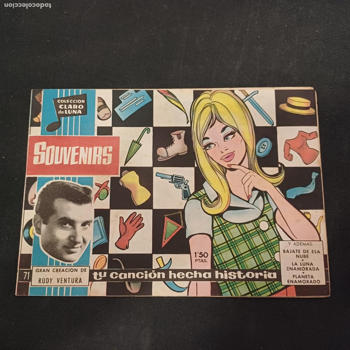 Tebeos: COLECCION CLARO DE LUNA/SOUVENIRS/RUDY VENTURA/N&ordm;71.